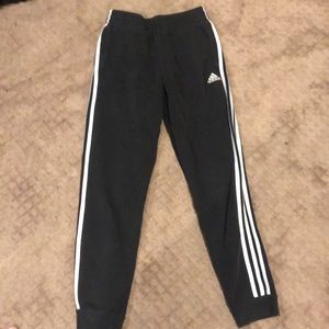 Black adidas cotton pants